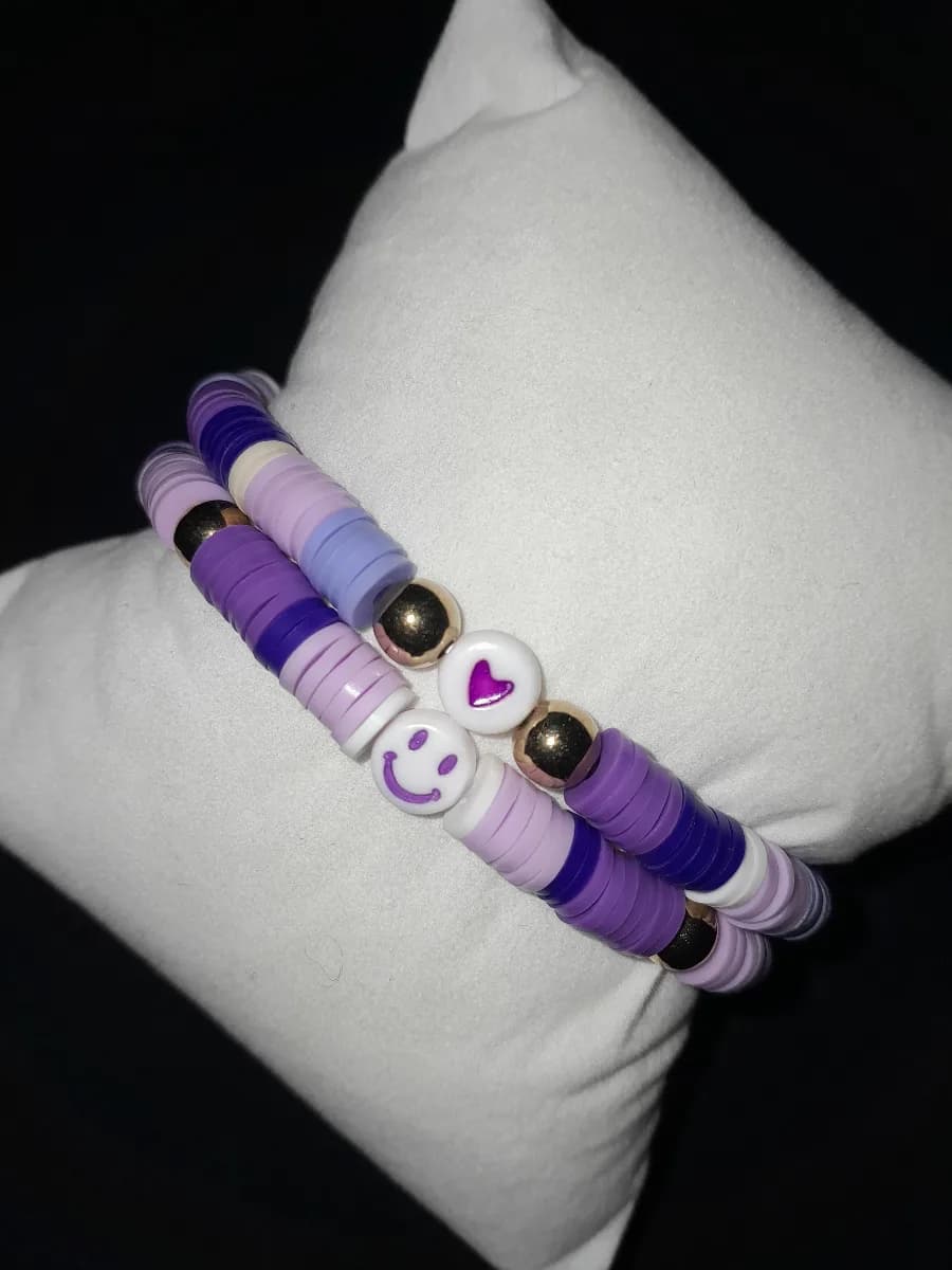 Bracelet heishi💜