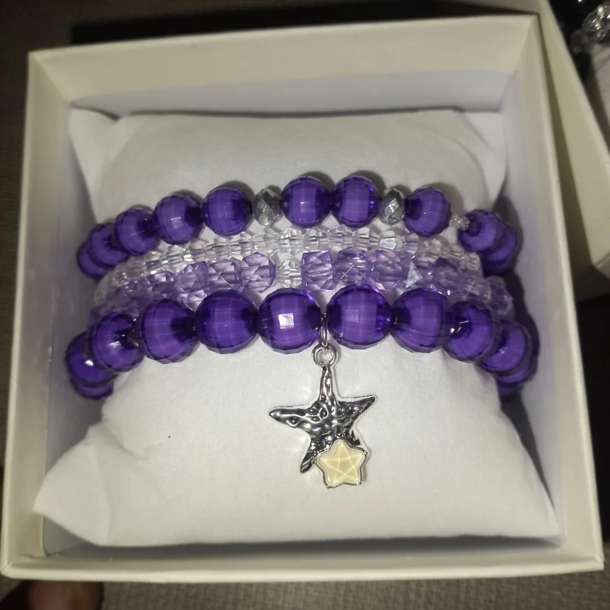 Bracelets violets