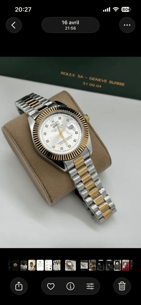Montre Rolex 🙌🏾